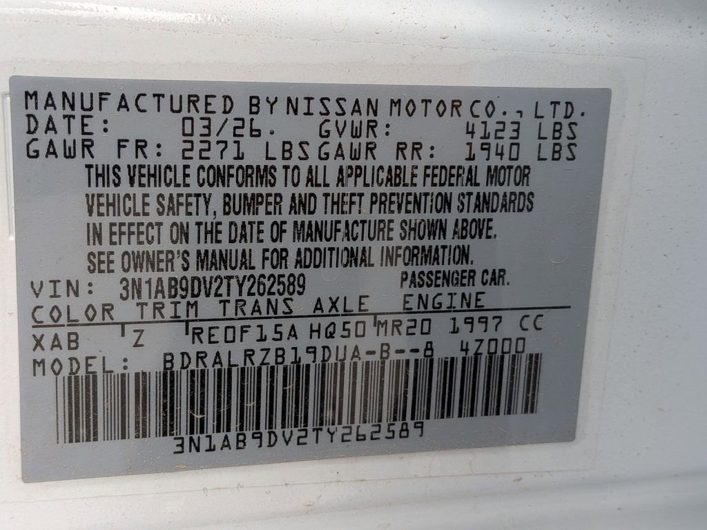 New 2026 Nissan Sentra SR FWD image 27