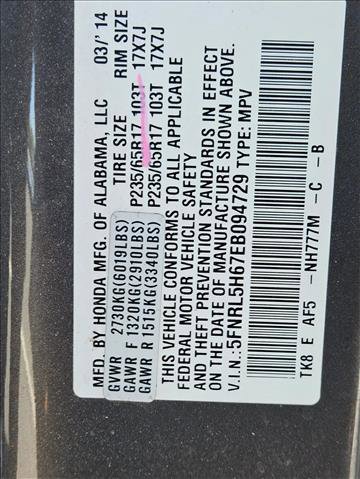 Used 2014 Honda Odyssey EX-L image 15
