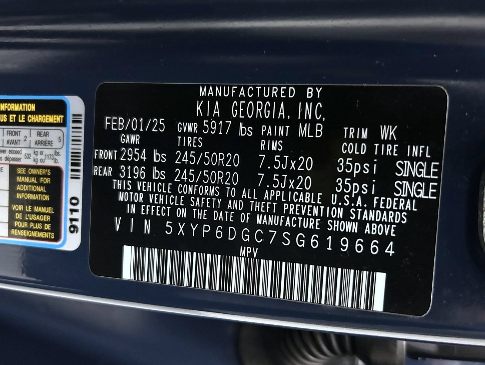 Used 2025 Kia Telluride S AWD/4WD image 26