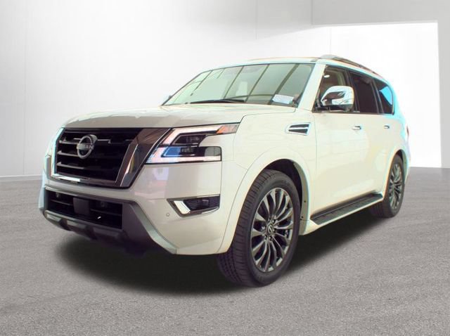 Used 2023 Nissan Armada Platinum w/ Captain's Chairs Package