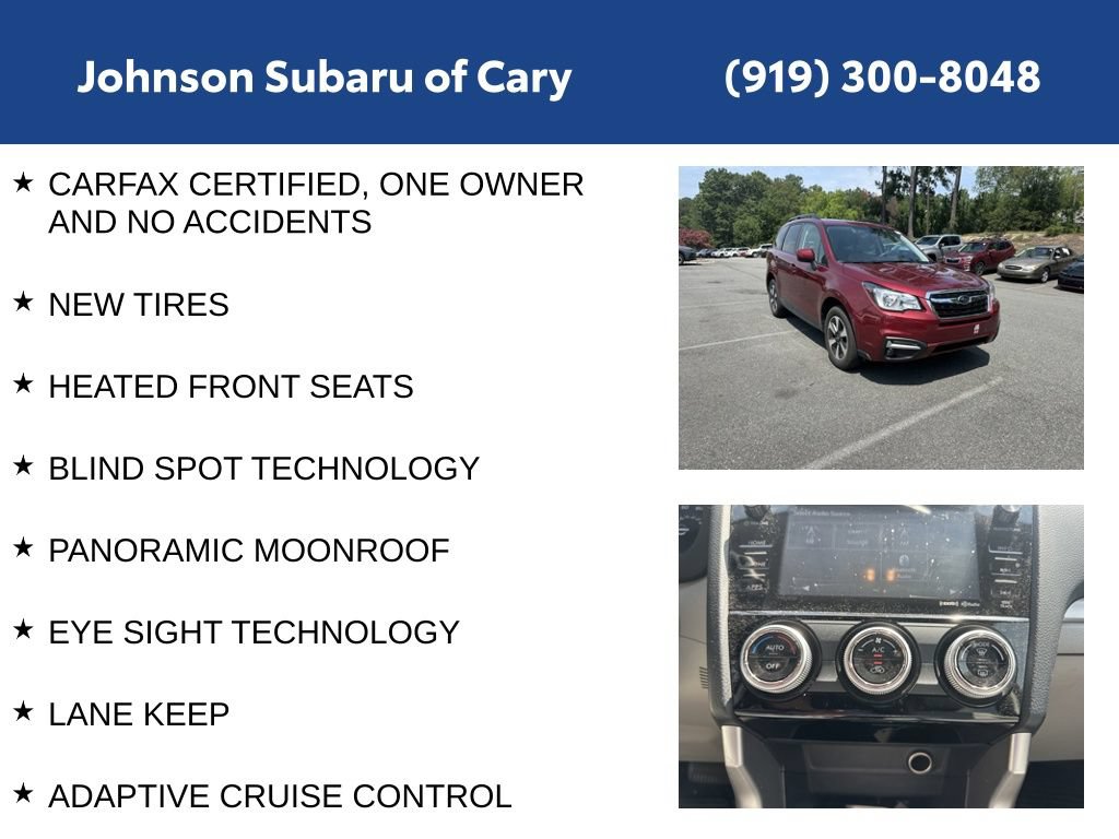 Used 2018 Subaru Forester 2.5i Premium AWD/4WD image 6