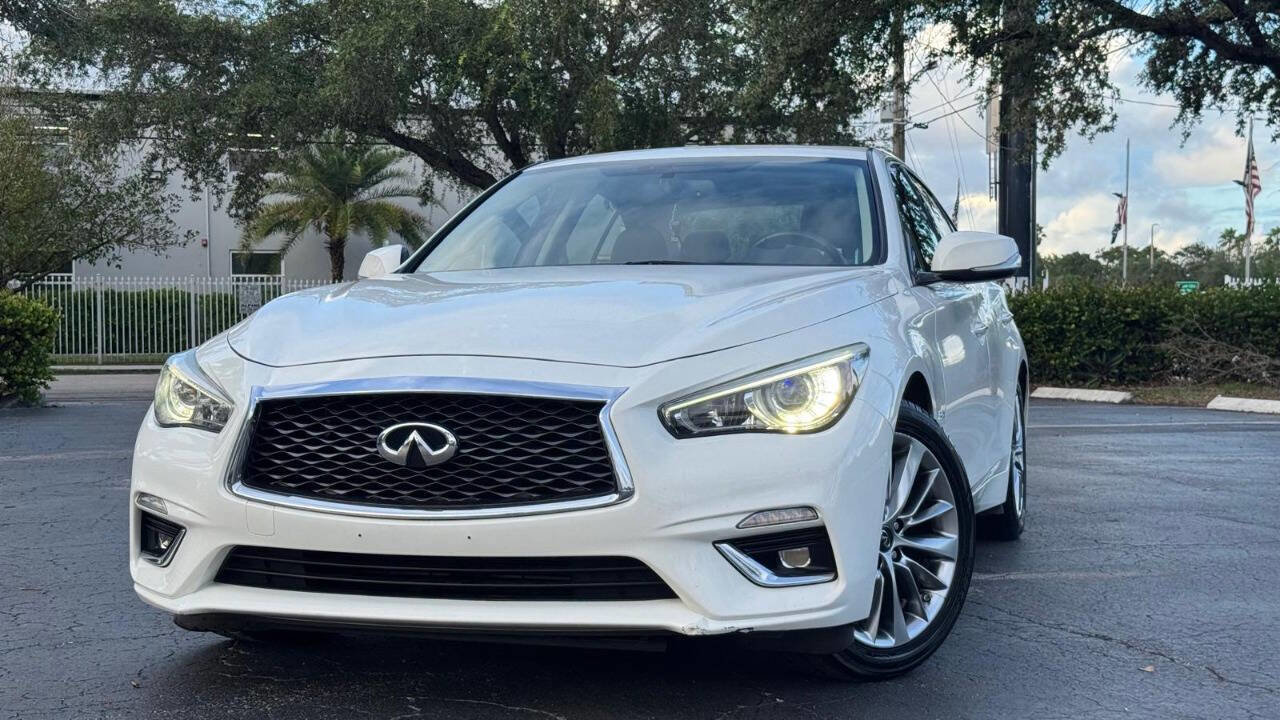 Used 2018 INFINITI Q50 Luxe