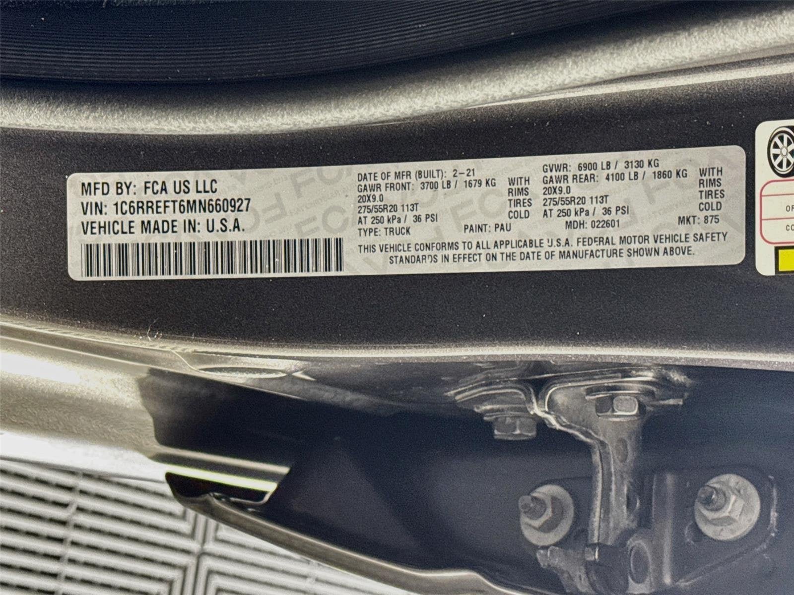 Used 2021 RAM 1500 Big Horn RWD image 30
