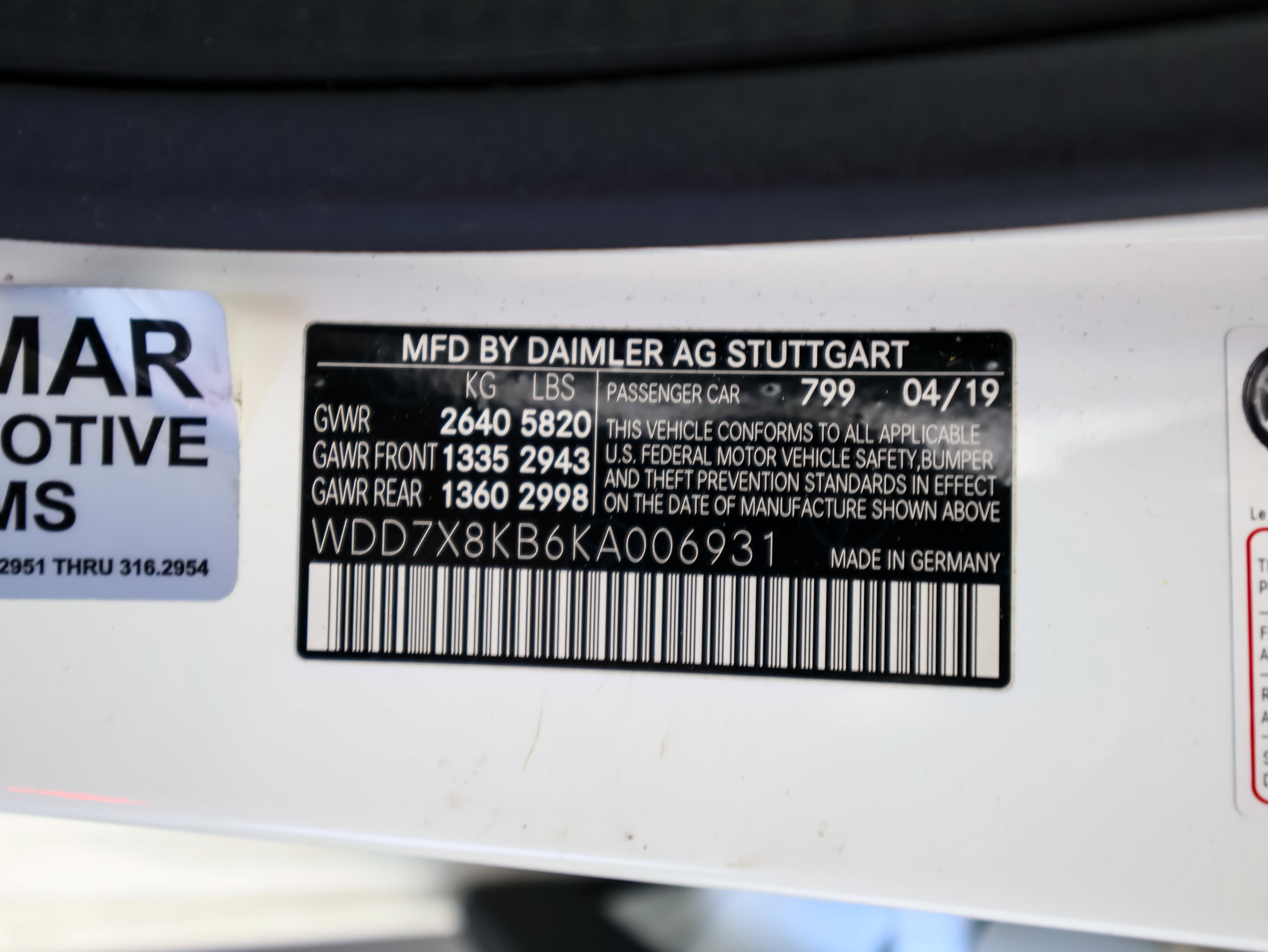 Used 2019 Mercedes-Benz AMG GT 63 S image 63