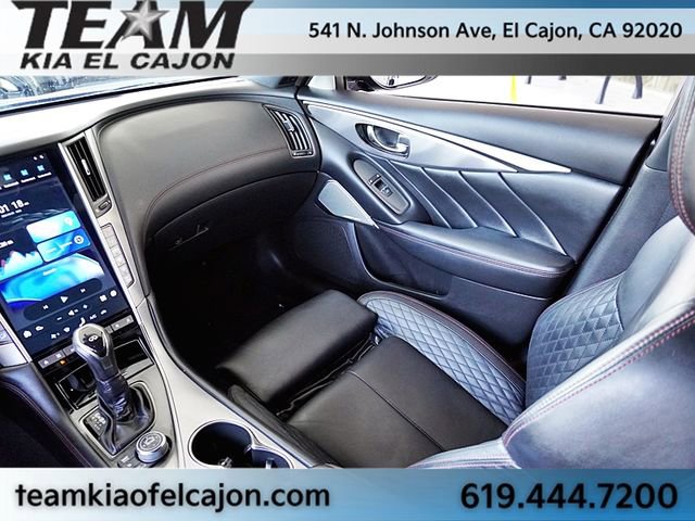 Used 2018 INFINITI Q50 Red Sport 400 w/ Sensory Package (Sport) AWD/4WD image 21