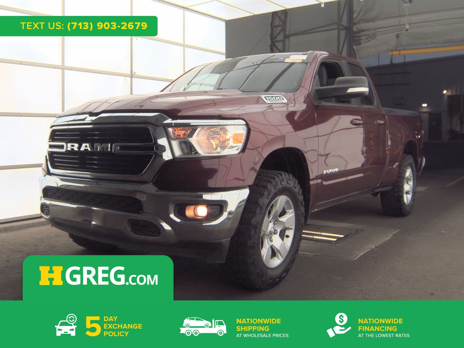 Used 2021 RAM 1500 Big Horn RWD video 1