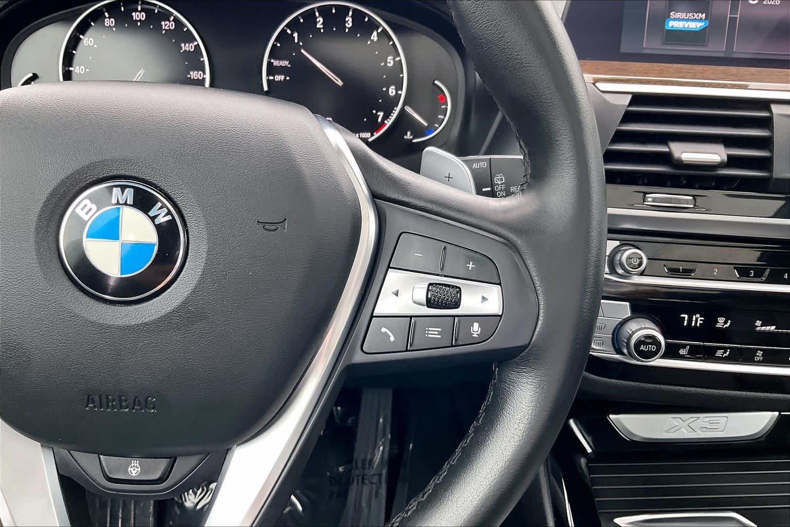Used 2020 BMW X3 xDrive30i w/ Convenience Package AWD/4WD image 24