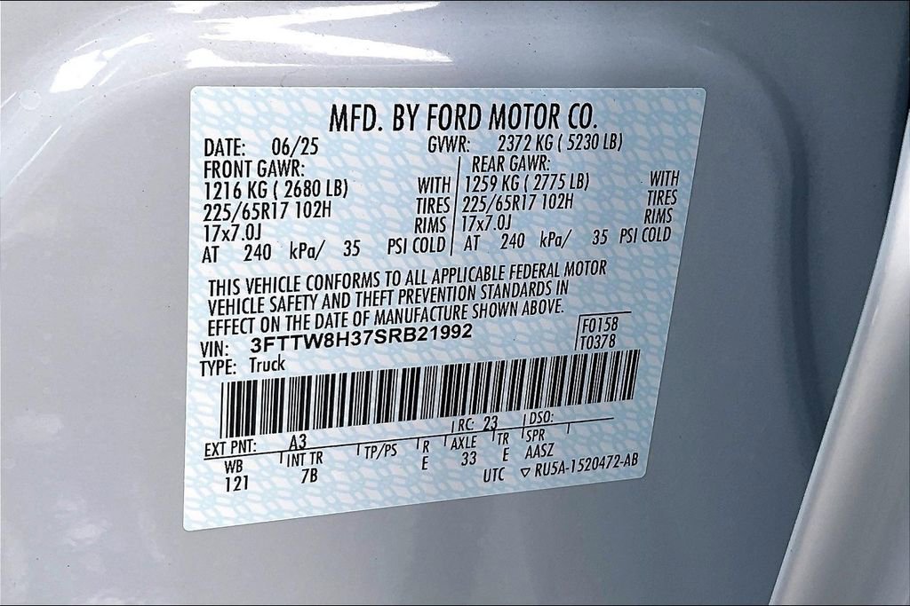 New 2025 Ford Maverick XLT w/ XLT Luxury Package image 13