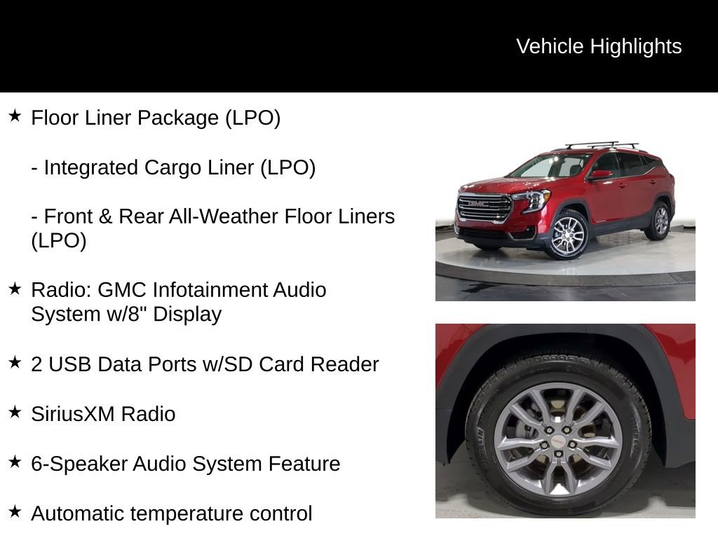 Used 2023 GMC Terrain SLT w/ LPO, Floor Liner Package AWD/4WD image 13