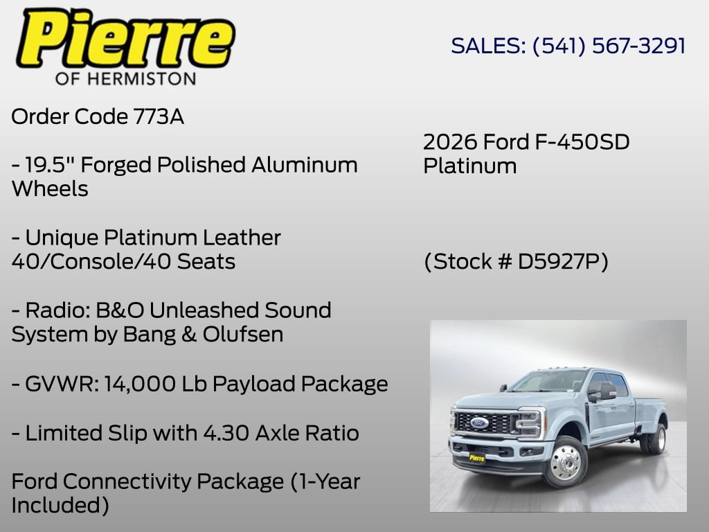 Used 2026 Ford F450 Platinum AWD/4WD image 6