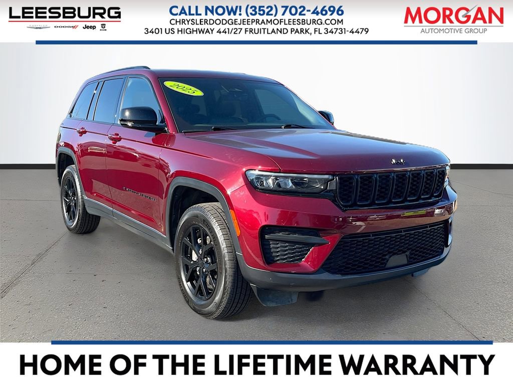 Certified 2025 Jeep Grand Cherokee Altitude