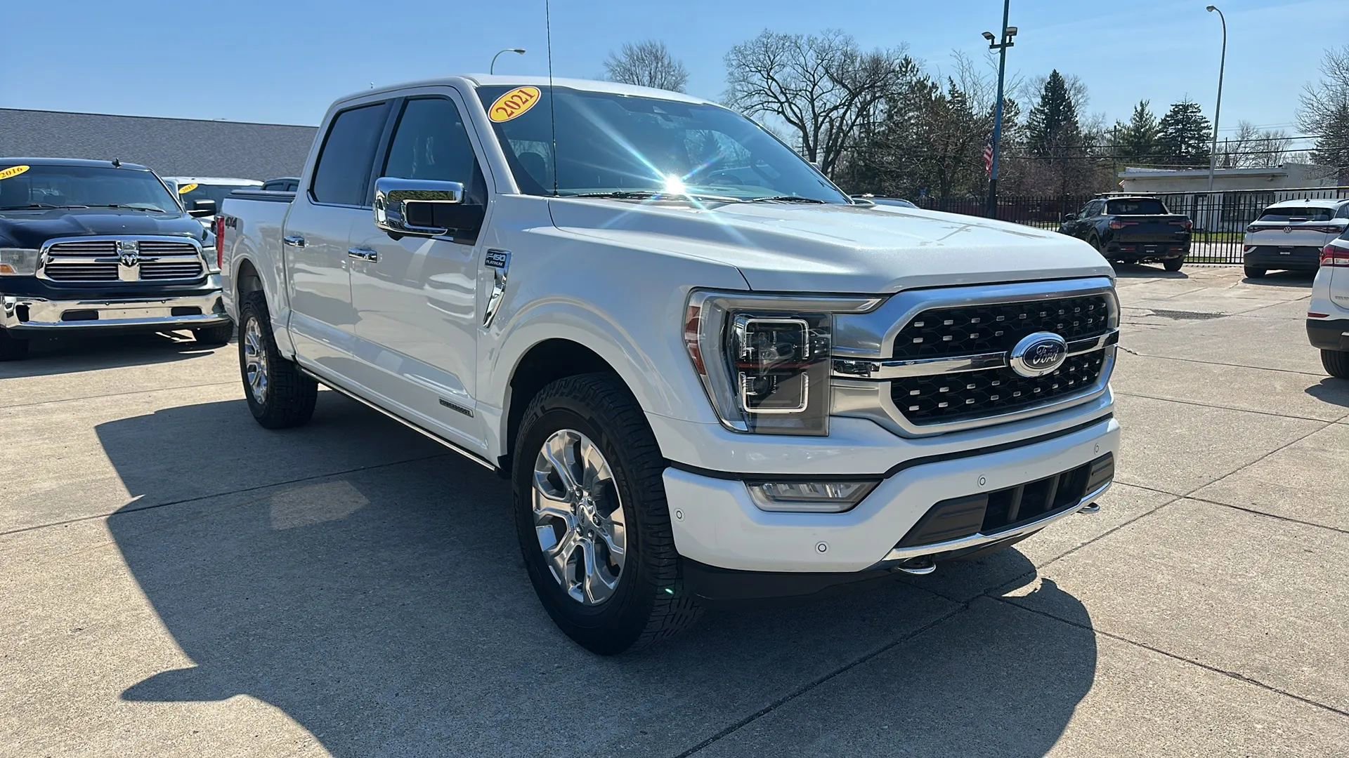 Used 2021 Ford F150 Platinum w/ Equipment Group 701A High AWD/4WD image 3