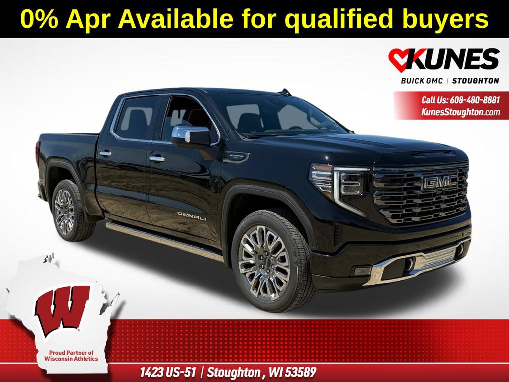 New 2026 GMC Sierra 1500 Denali Ultimate w/ LPO, Black Badging Package