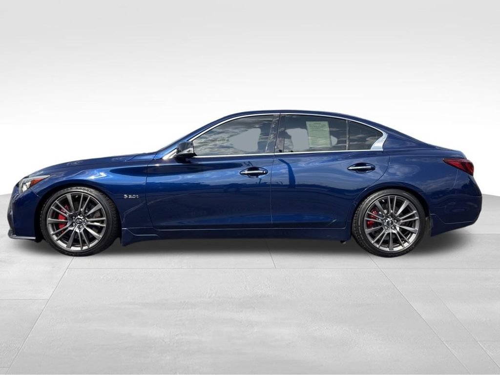 Used 2018 INFINITI Q50 Red Sport 400 w/ Proactive Package AWD/4WD image 2