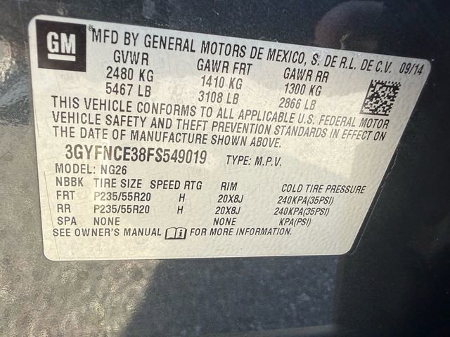 Used 2015 Cadillac SRX Performance w/ Driver Awareness Package image 21