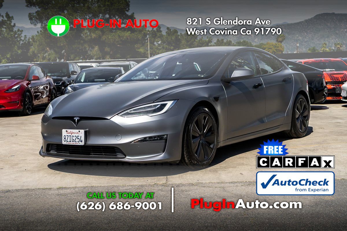 Used 2021 Tesla Model S Plaid AWD/4WD image 1