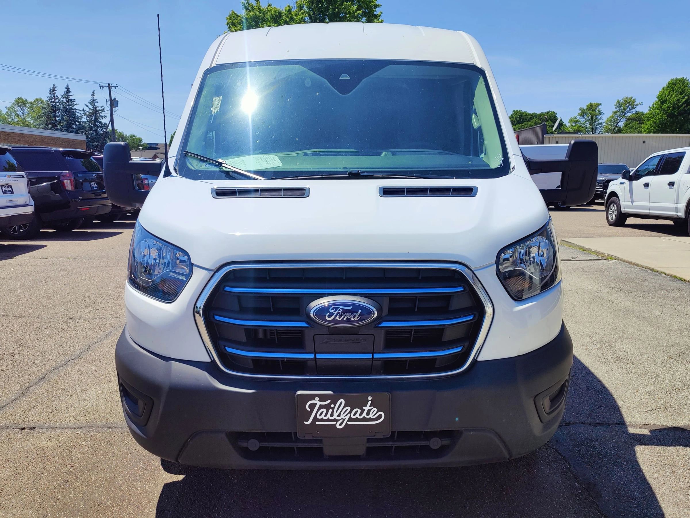 Used 2023 Ford E-Transit Medium Roof w/ Load Area Protection Package RWD image 3