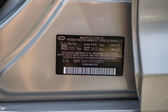 Used 2015 Hyundai Sonata Limited w/ Option Group 06 FWD image 45