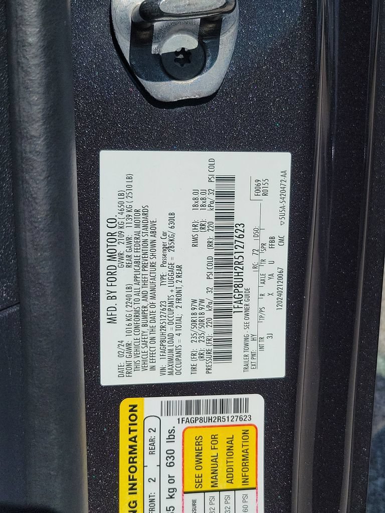 Used 2024 Ford Mustang Premium RWD image 32