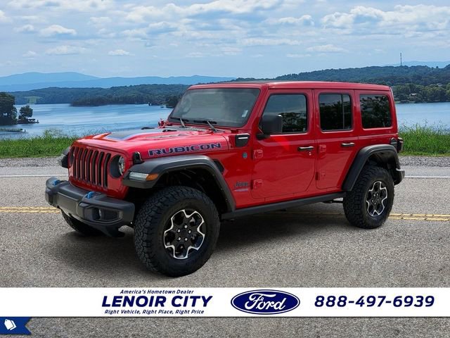 Used 2021 Jeep Wrangler Unlimited Rubicon 4xe w/ Cold Weather Group image 7