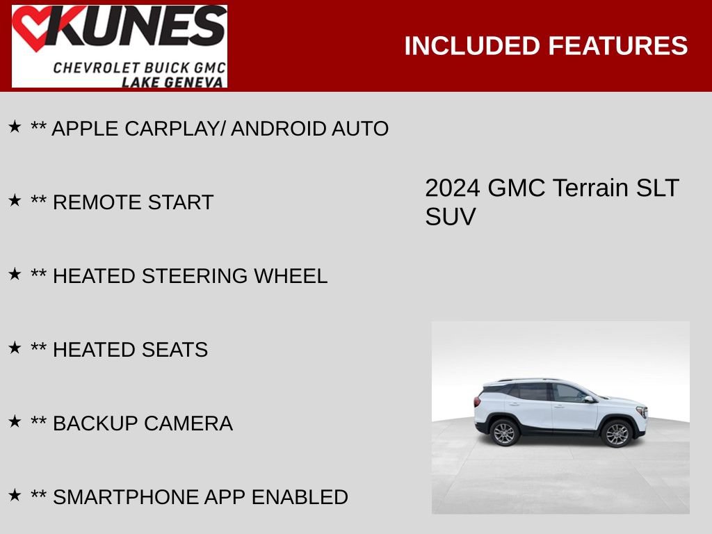 Used 2024 GMC Terrain SLT AWD/4WD image 2