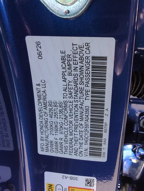 New 2026 Honda Accord Sport image 19