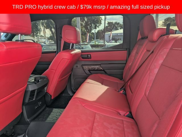 Used 2025 Toyota Tundra TRD Pro w/ TRD Performance Package (TMS) AWD/4WD image 14
