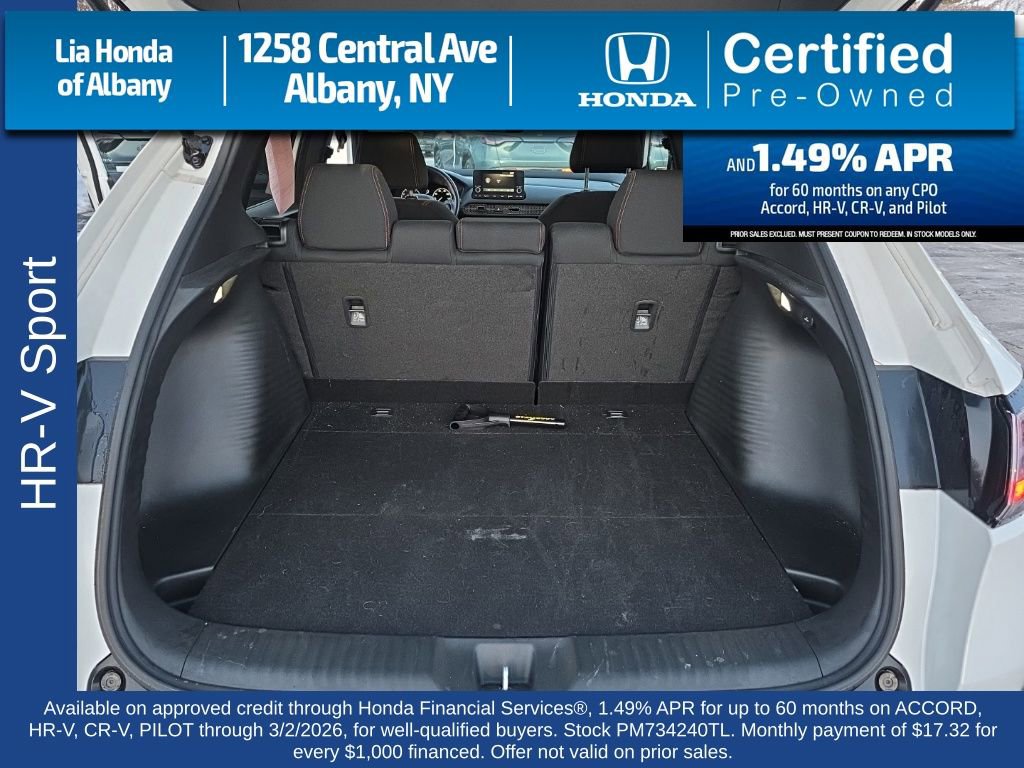 Certified 2023 Honda HR-V Sport image 23