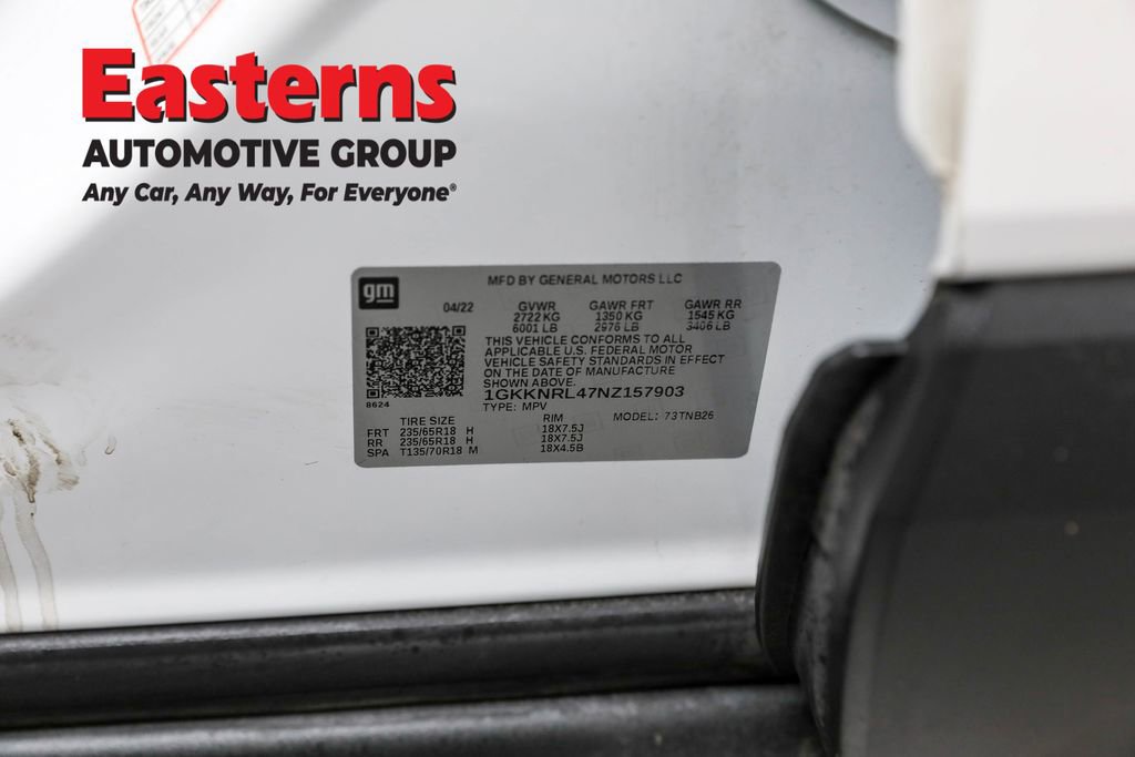 Used 2022 GMC Acadia SLE image 38