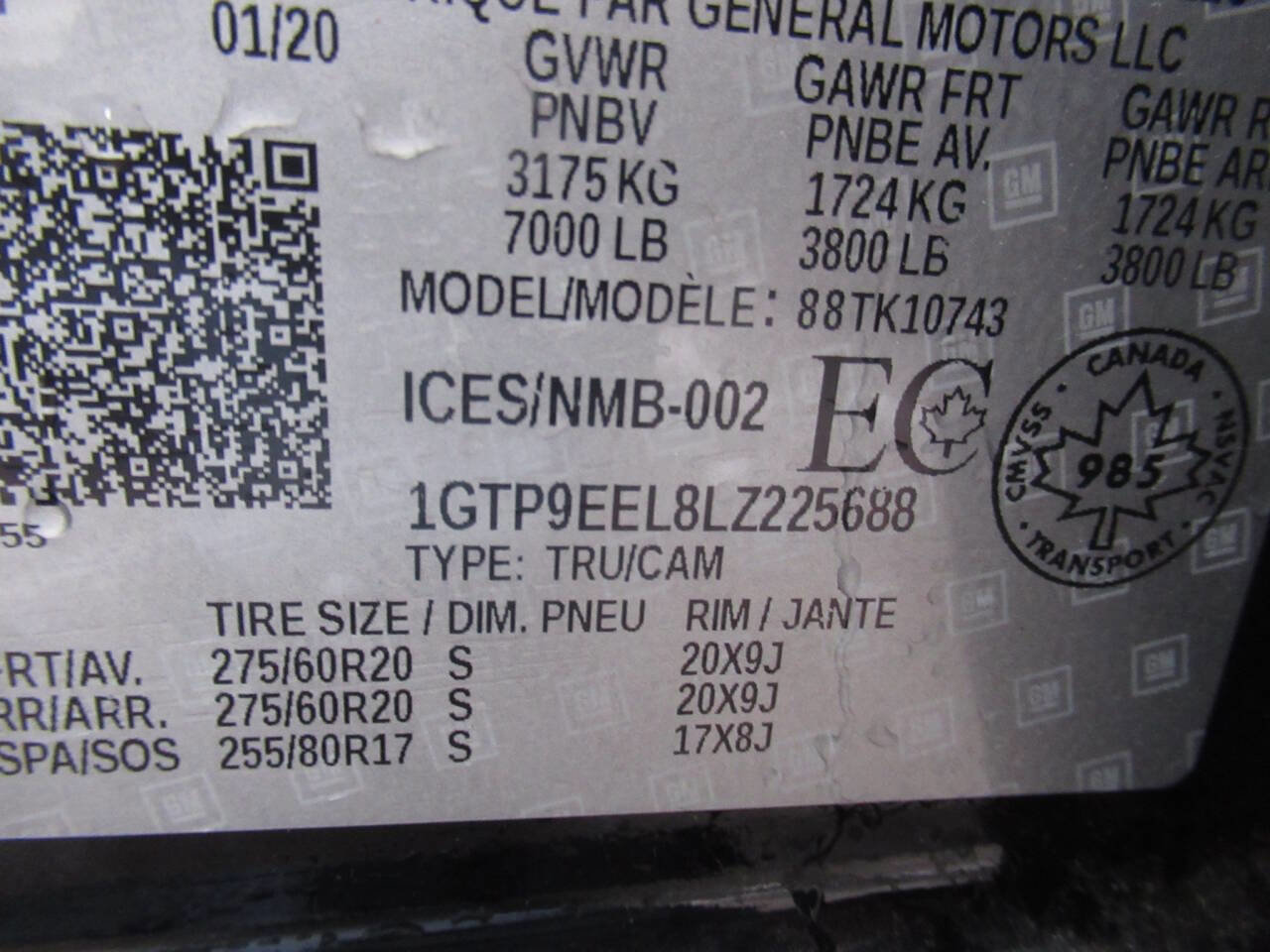 Used 2020 GMC Sierra 1500 AT4 image 22