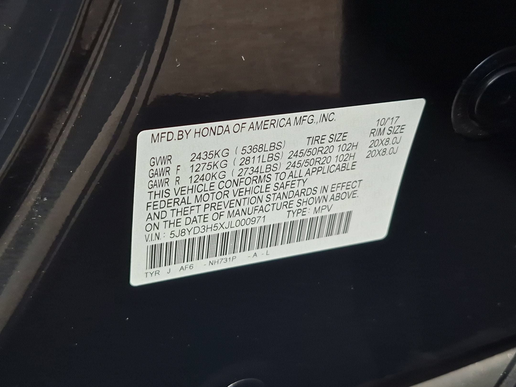 Used 2018 Acura MDX w/ Technology Package FWD image 26