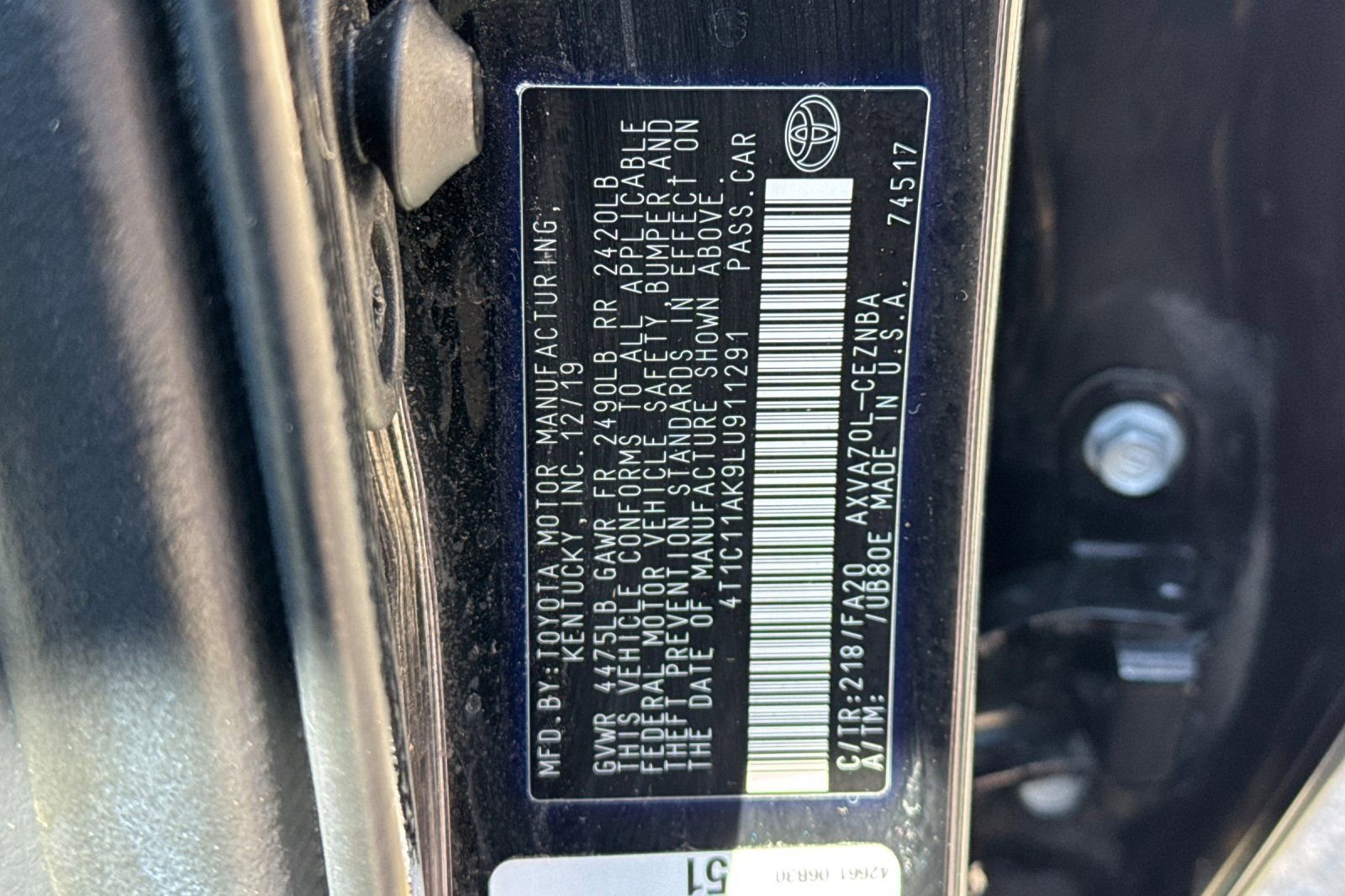 Used 2020 Toyota Camry LE image 27