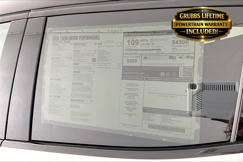 New 2026 Volvo EX30 Plus w/ Protection Package Premier AWD/4WD image 44