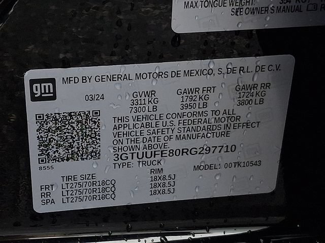 Certified 2024 GMC Sierra 1500 AT4X AWD/4WD image 29
