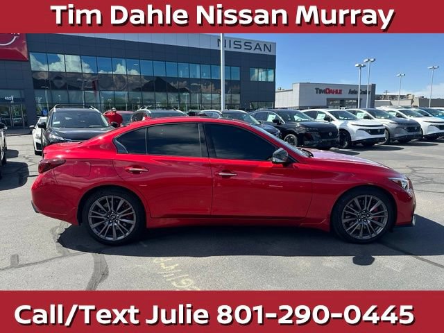 Used 2023 INFINITI Q50 Red Sport 400 w/ Cargo Package AWD/4WD image 13