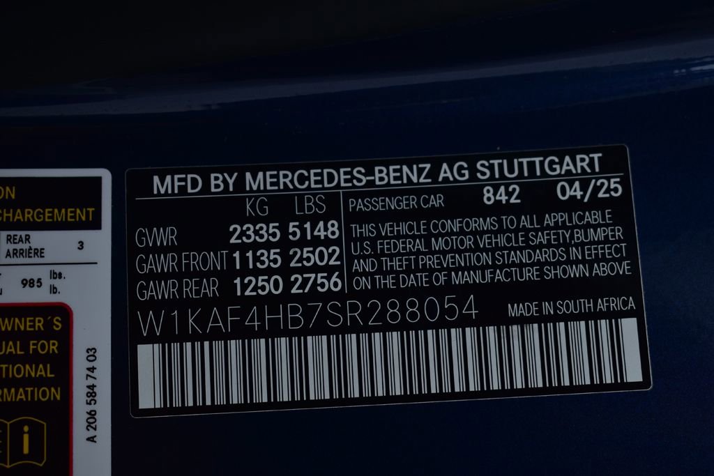 Used 2025 Mercedes-Benz C 300 4MATIC Sedan image 33