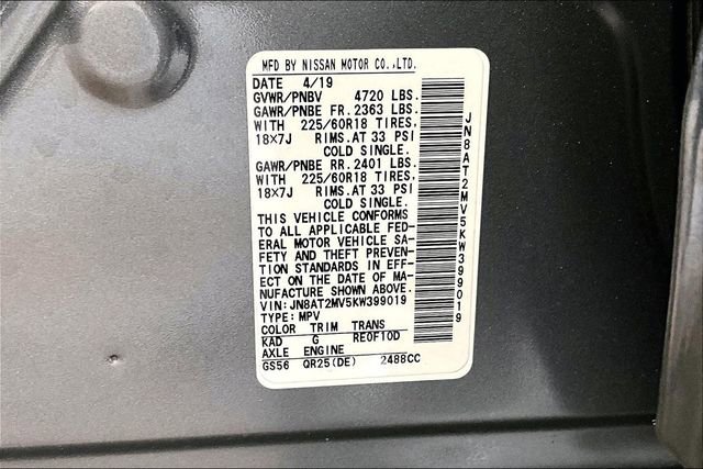 Used 2019 Nissan Rogue SV w/ Premium Package image 19