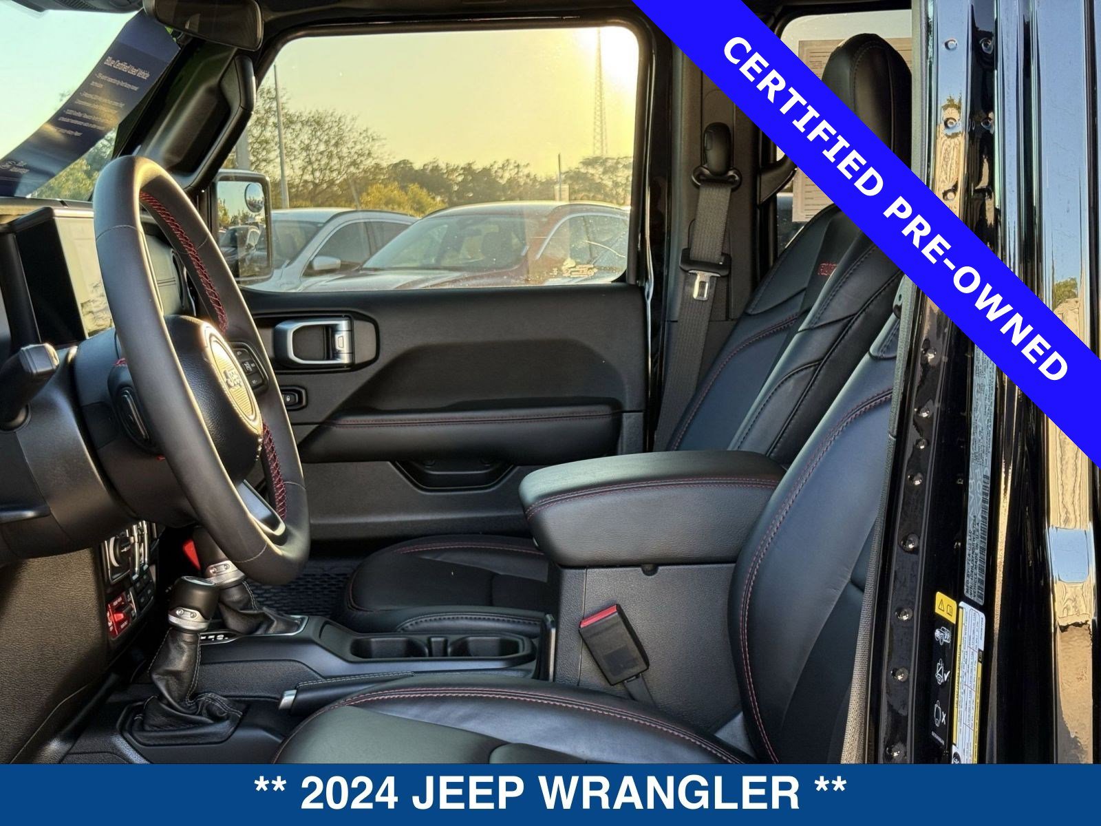 Used 2024 Jeep Wrangler Unlimited Rubicon w/ XTREMEE 35" Tire Package image 19