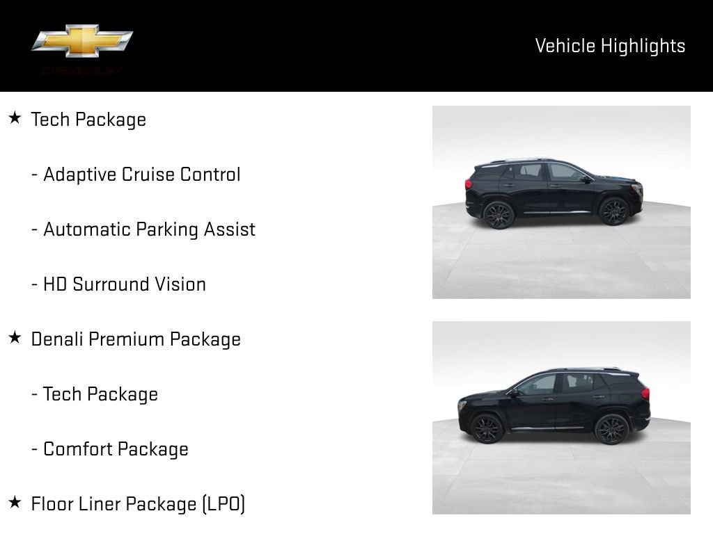 Used 2024 GMC Terrain Denali w/ Black Diamond Edition image 19