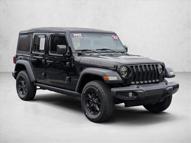 Used 2022 Jeep Wrangler Unlimited Sport AWD/4WD image 3