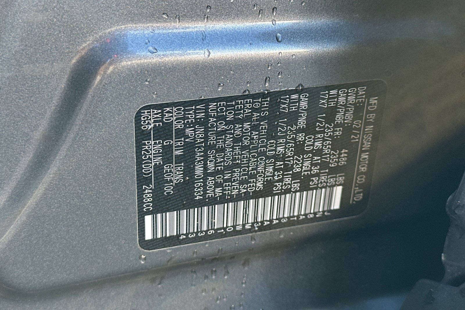 Used 2021 Nissan Rogue S image 29