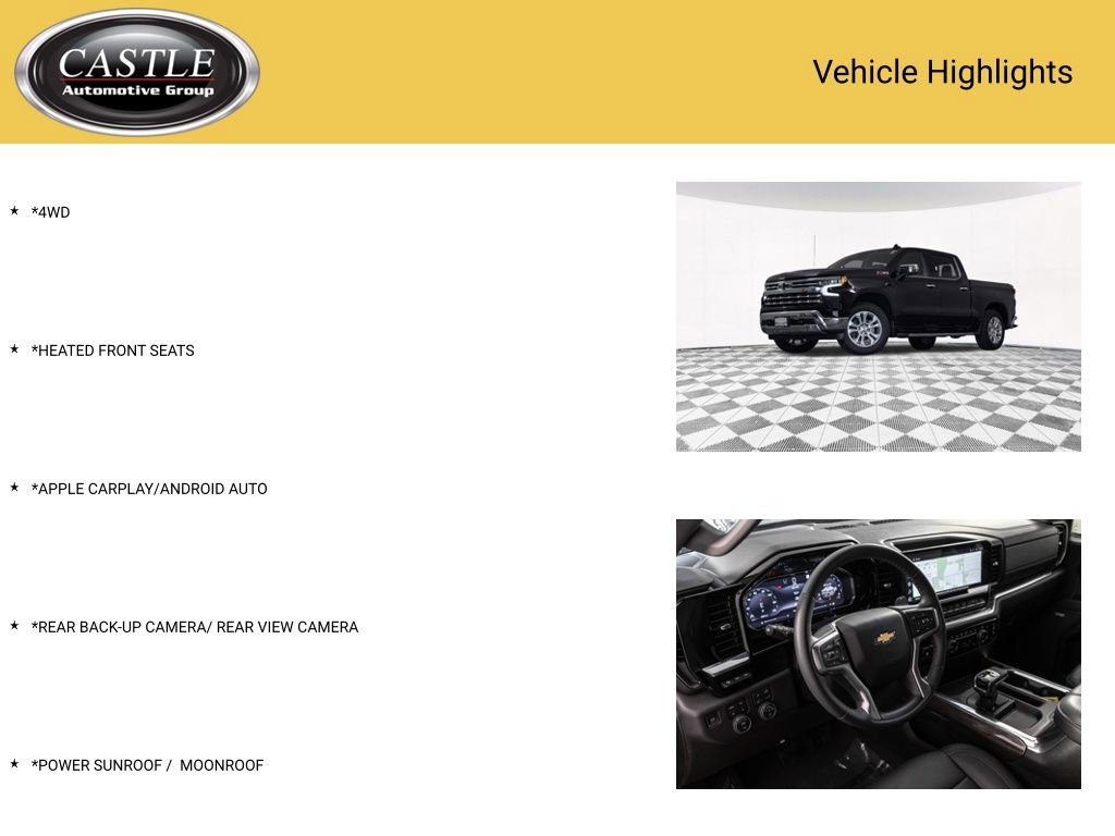 Used 2023 Chevrolet Silverado 1500 LTZ w/ LTZ Premium Package AWD/4WD image 3