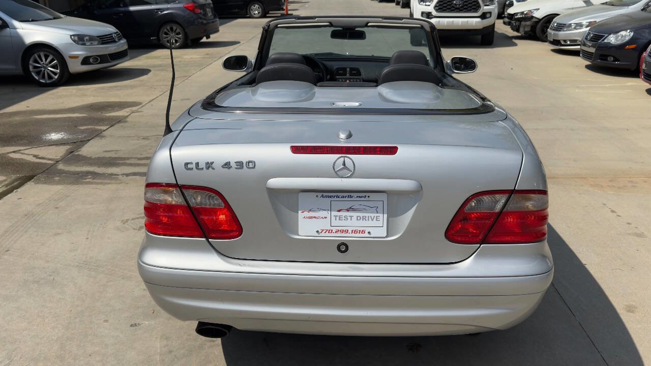 Used 2000 Mercedes-Benz CLK 430 Cabriolet image 16