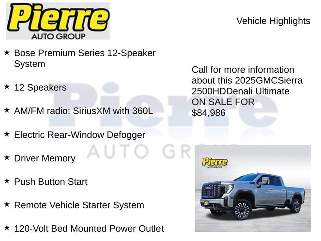 Used 2025 GMC Sierra 2500 Denali Ultimate w/ Max Trailering Package AWD/4WD image 14
