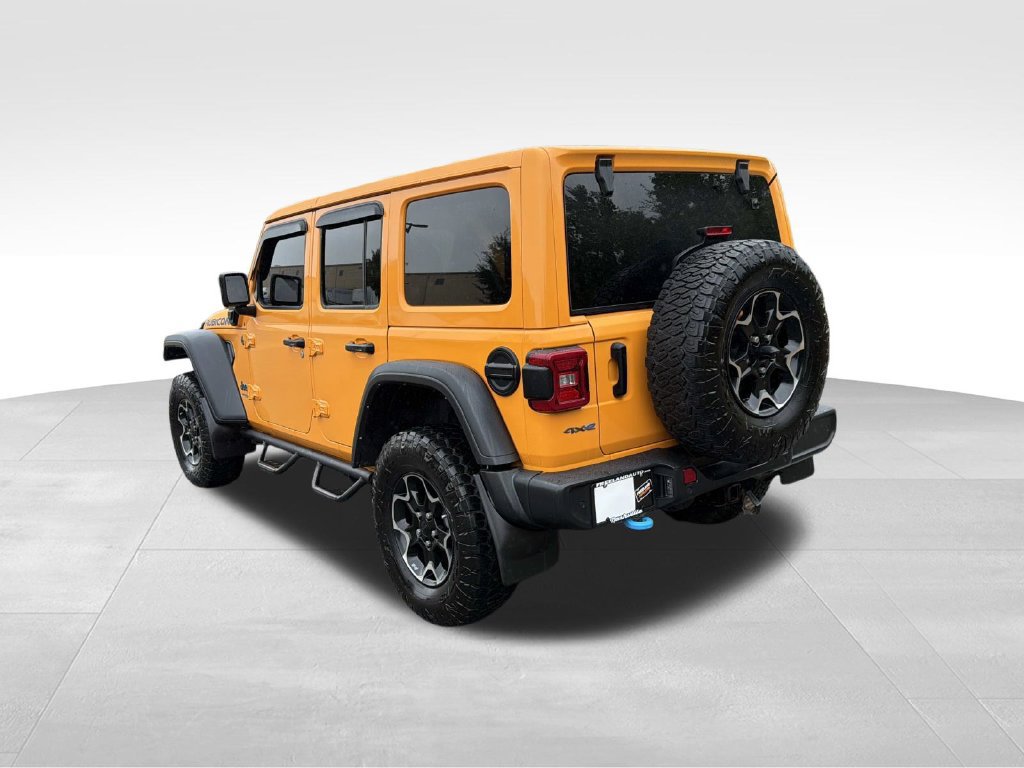 Used 2021 Jeep Wrangler Unlimited Rubicon 4xe w/ Cold Weather Group AWD/4WD image 5