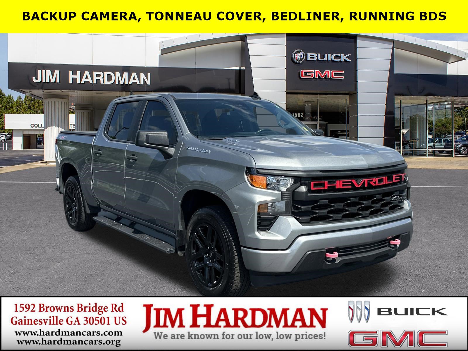 Used 2025 Chevrolet Silverado 1500 Custom w/ LPO, Dark Essentials Package AWD/4WD image 1