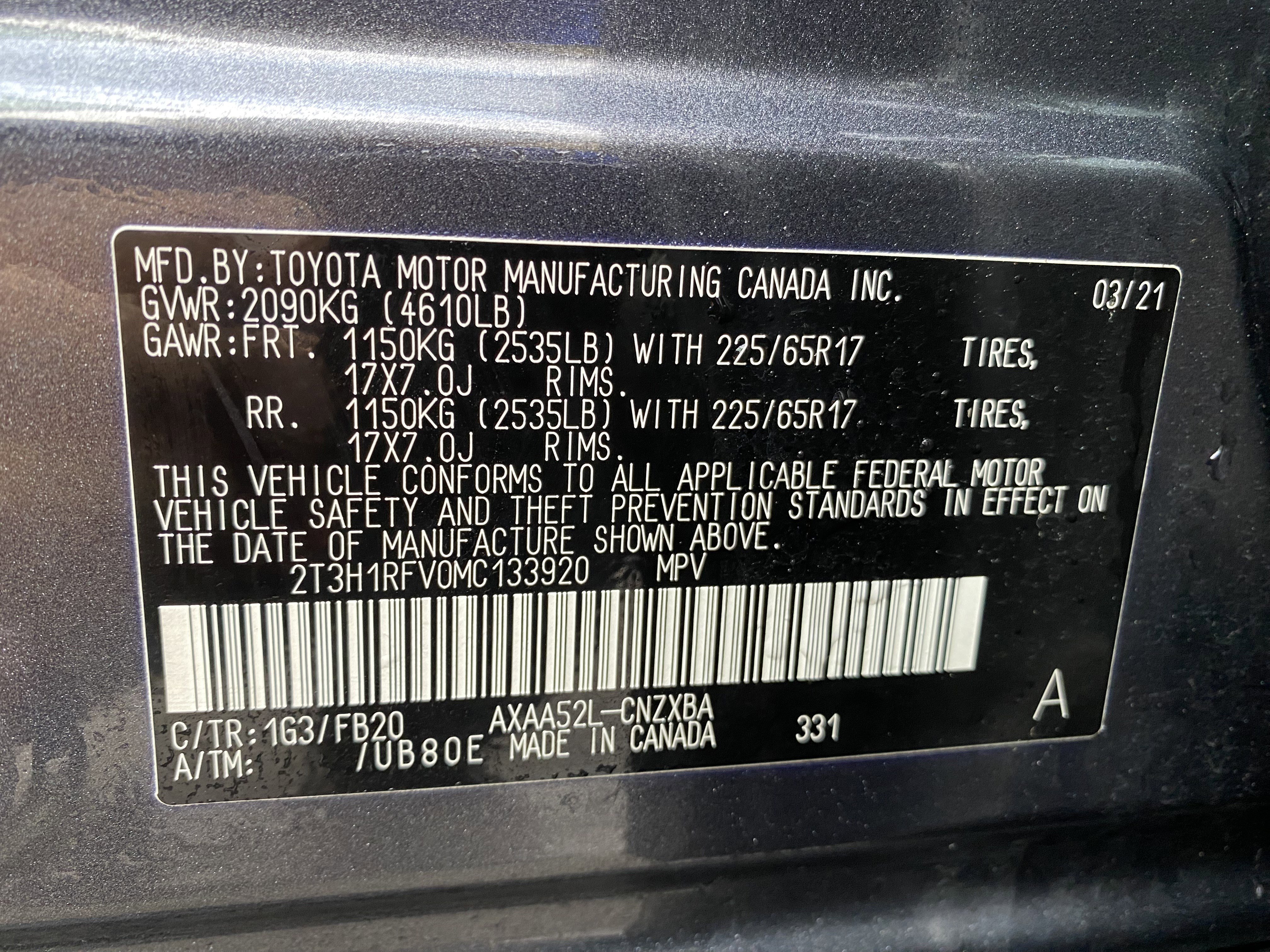 Used 2021 Toyota RAV4 LE image 36