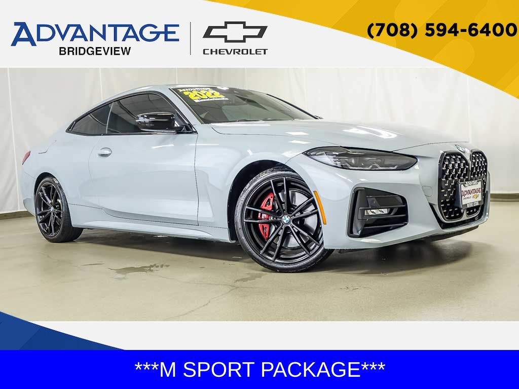 Used 2022 BMW 430i xDrive Coupe w/ M Sport Package AWD/4WD image 1