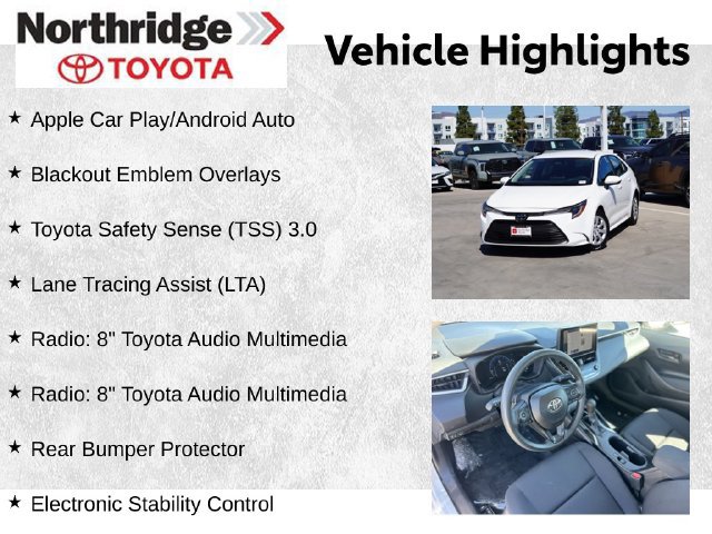 Used 2026 Toyota Corolla LE FWD image 2