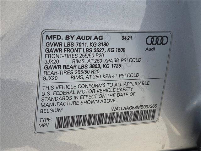 Used 2021 Audi e-tron Premium Plus w/ Premium Plus Package AWD/4WD image 25